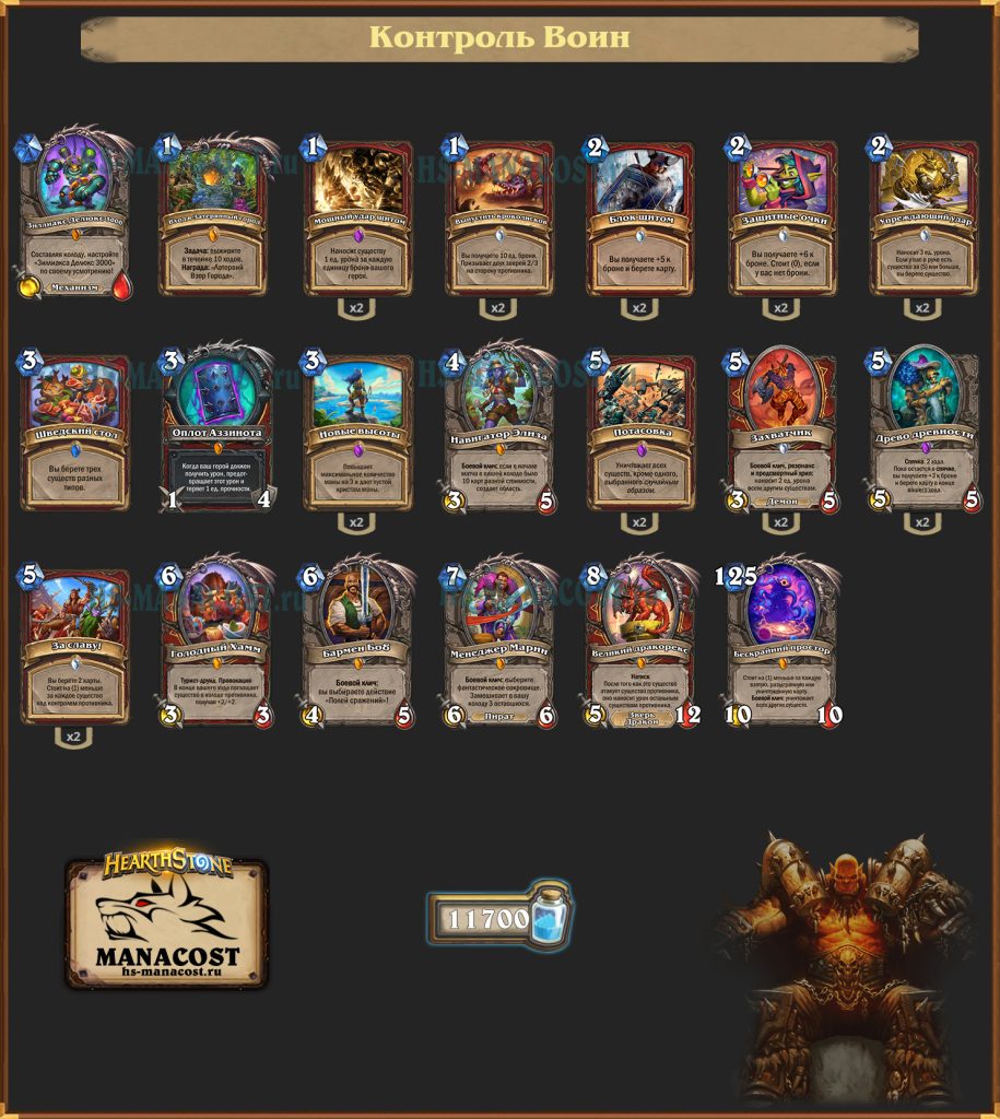 Контроль Воин