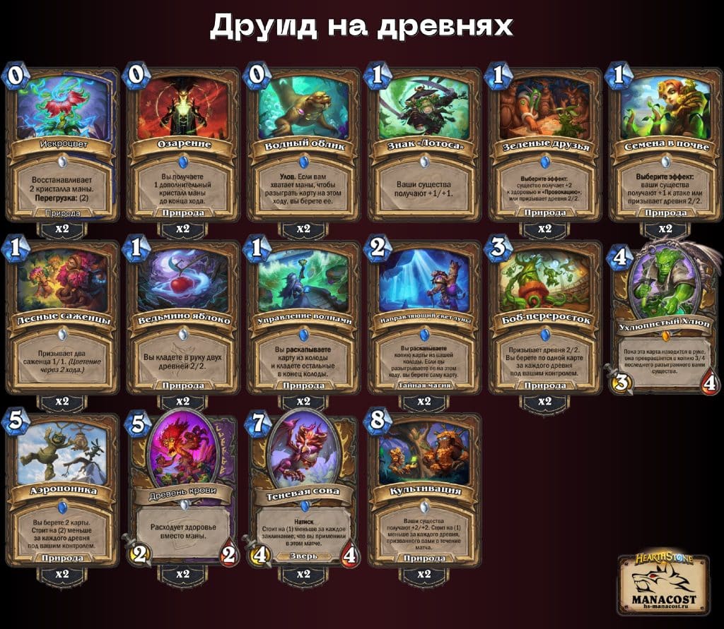 Друид на древнях